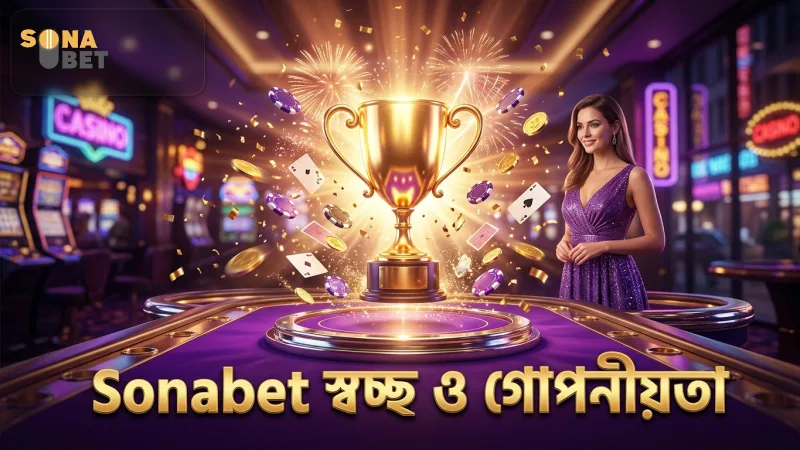 স্বচ্ছ ডকুমেন্টেশন ও গোপনীয়তা বজায় রাখে Sonabet।