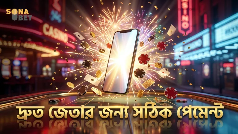 সঠিক পেমেন্ট ব্যবস্থায় দ্রুত জেতার সুযোগ বৃদ্ধি পায়।