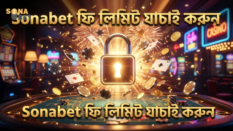 Sonabet প্ল্যাটফর্মের ফি ও লিমিট স্পষ্টভাবে যাচাই করুন