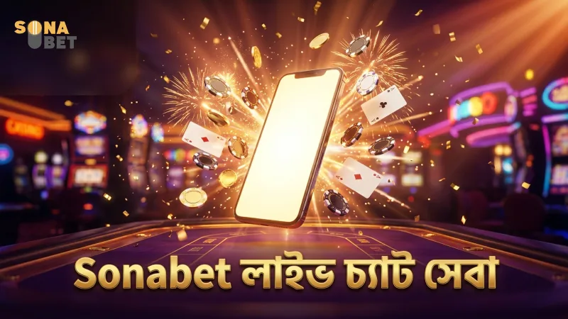Sonabet লাইভ চ্যাটে দ্রুত সাড়া পাওয়া যায়