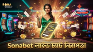 লাইভ চ্যাট ও স্পিন হিস্ট্রির মাধ্যমে নিরাপত্তা নিশ্চিত করা হয়।