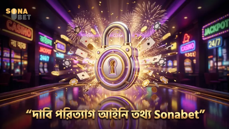 দাবি পরিত্যাগের আইনি দিকগুলো Sonabet-এ স্পষ্টভাবে ব্যাখ্যা করা হয়েছে