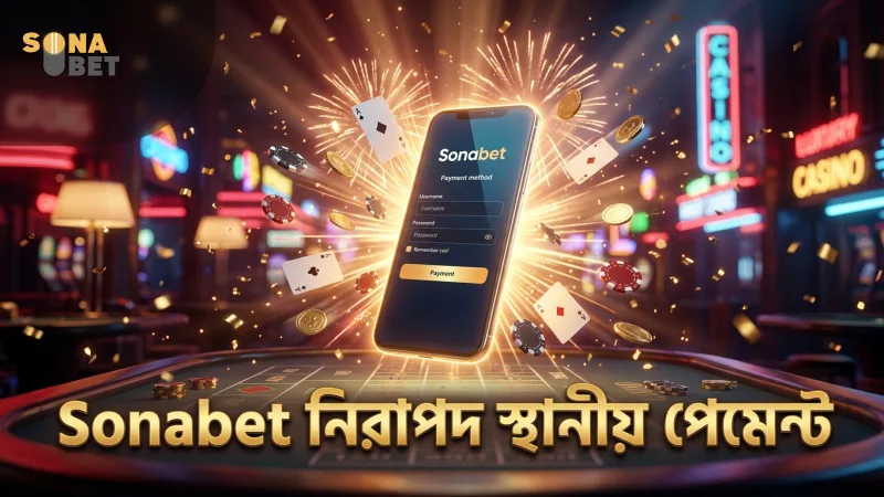 Sonabet এর নিরাপদ স্থানীয় পেমেন্ট অপশন ও দ্রুত লেনদেনের সুবিধা