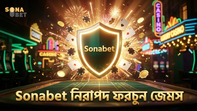 Sonabet প্ল্যাটফর্মে ফরচুন জেমসের নিরাপত্তা নিশ্চিত।