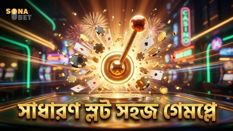 সাধারণ স্লটের সরল গেমপ্লে নতুনদের জন্য সুবিধাজনক।
