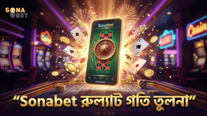Sonabet প্ল্যাটফর্মে লাইটিং ও ইউরোপিয়ান রুল্যাটের গতি ও সুবিধা তুলনা করুন