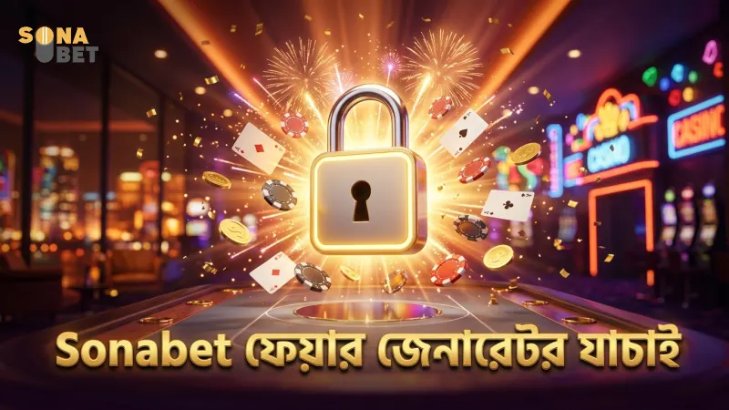 Sonabet-এ লাকি নেকো ফিচারের ফেয়ারনেস যাচাই করা হয়।