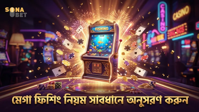 মেগা ফিশিংয়ের নিয়মাবলী অনুসরণ করে সাবধানে খেলুন