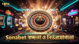 লটারি ও কেয়েনোর তুলনায় Sonabet গেমে স্বচ্ছতা।