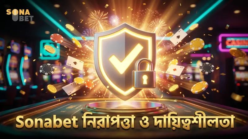 Sonabet নিরাপদ ও দায়িত্বশীল গেমিং পরিবেশ নিশ্চিত করে।