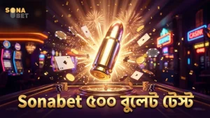 ৫০০ বুলেট ফায়ারিং টেস্টে Sonabet প্ল্যাটফর্মে দক্ষতা বাড়ান
