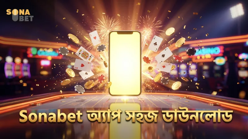 Sonabet অ্যাপ ডাউনলোডে মোবাইলে সহজ গেমিং অভিজ্ঞতা