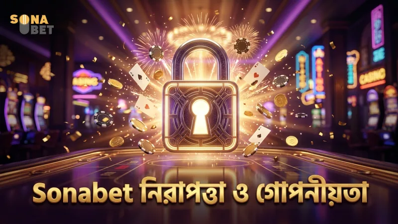 Sonabet নিরাপদ ডেটা এনক্রিপশন ও বয়স যাচাই নিশ্চিত করে