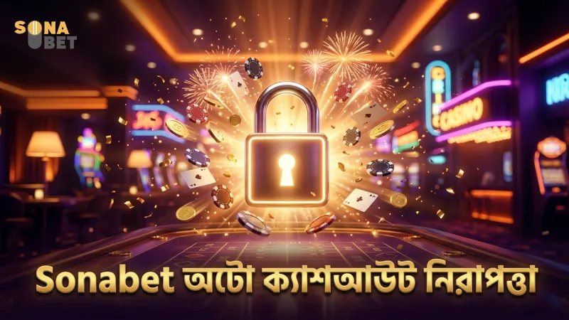 Sonabet এর অটো-ক্যাশআউট ফিচার নিরাপত্তা নিশ্চিত করে।