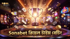 রিয়েল-টাইম বেটিং এ Sonabet এর পরীক্ষিত কৌশল কাজে লাগে।