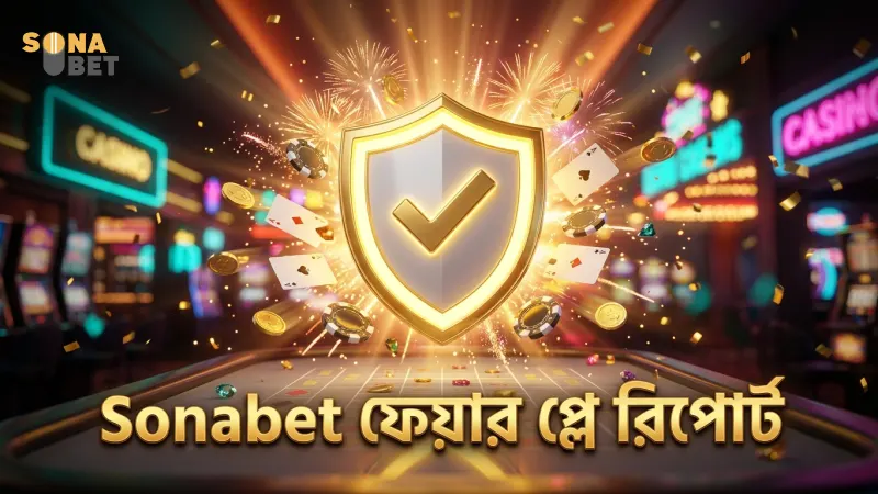 Sonabet-এর ফেয়ার প্লে টেস্ট রিপোর্ট গেমের স্বচ্ছতা নিশ্চিত করে।