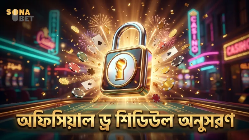 অফিসিয়াল ড্র শিডিউল অনুসরণ করলে খেলার সময় সঠিক সিদ্ধান্ত নেওয়া যায়।